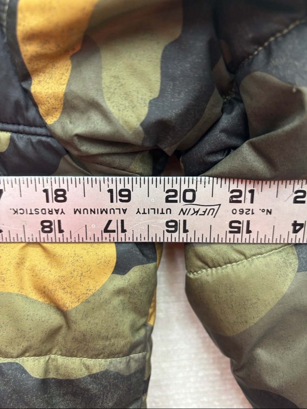 The North Face | XL Camouflage Insulated Puffer Jacket - reversible green - Picture 3 of 8